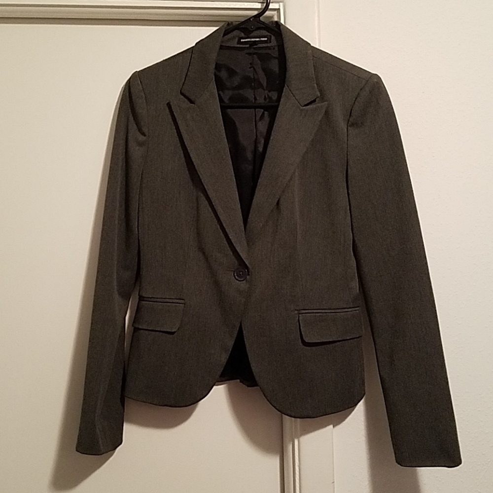 Gray Express Suit Jacket